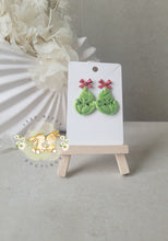 Grinch Stud Dangles